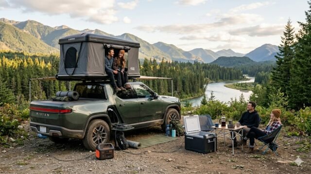 Electric Camping Adventures: Best EVs for Road Trips and Outdoor Travel