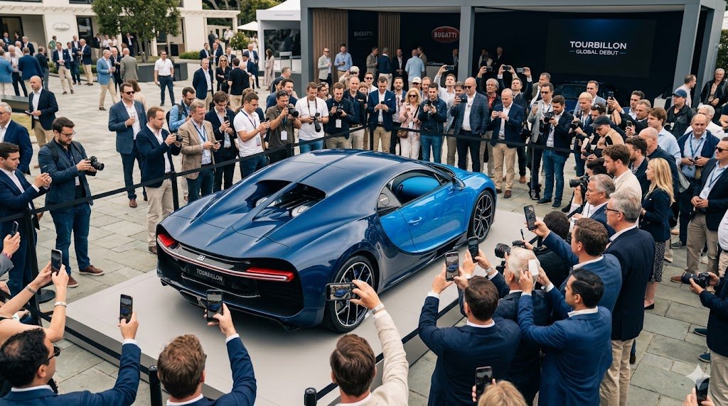 Bugatti Tourbillon Attracts Record Interest Following Global Debut