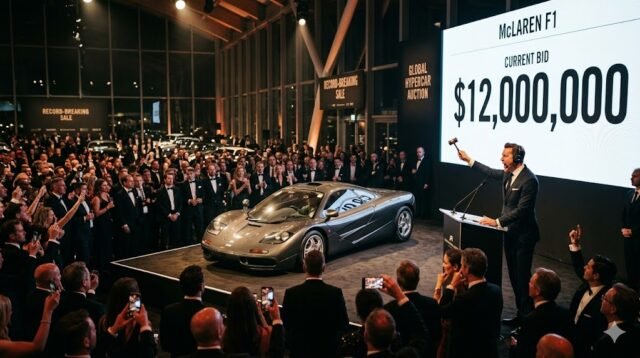 Hypercar Auction Breaks Records as Rare Model Sells for  Million