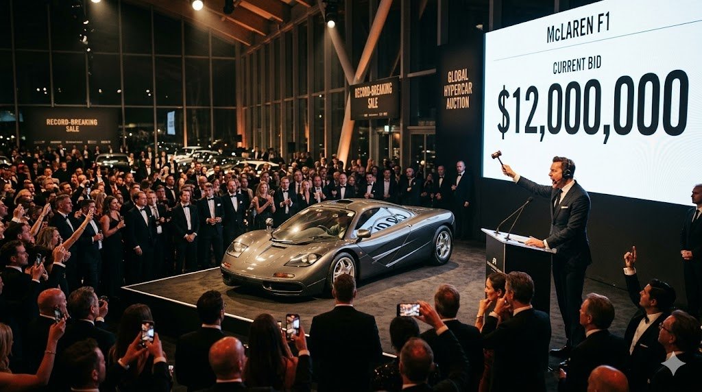 Hypercar Auction Breaks Records as Rare Model Sells for  Million