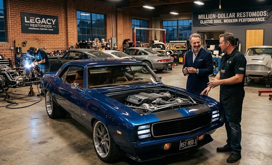 Million-Dollar Restomods Rise as Wealthy Collectors Turn Classic Cars Into Modern Supercars