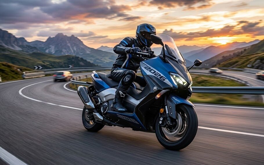 New 2026 Maxi-Scooters Combine Sportbike Performance With Automatic Transmission Convenience