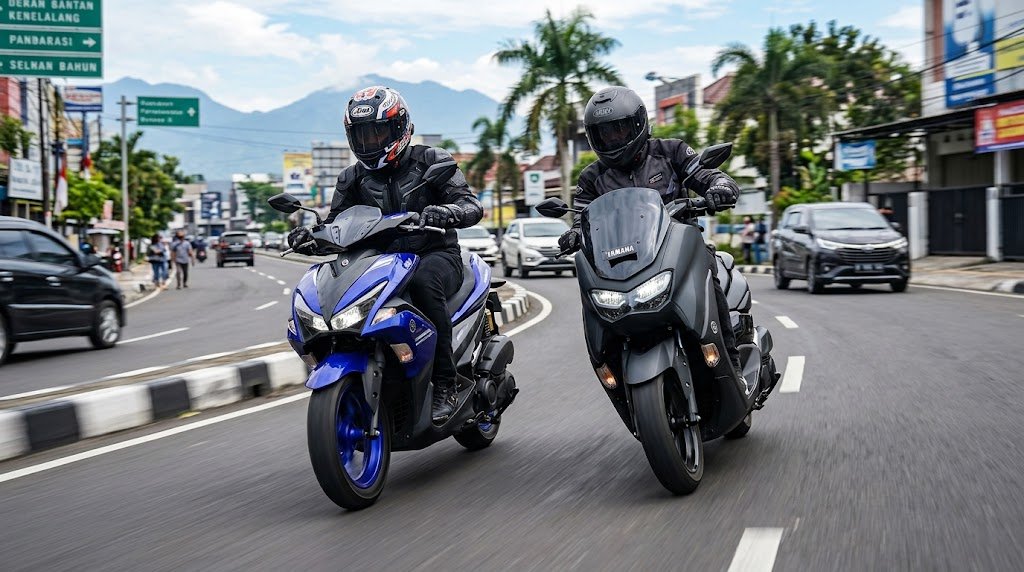 Yamaha Aerox vs NMax: The Ultimate Sibling Rivalry in the 155cc Scooter Arena