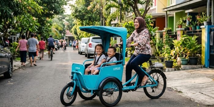 Forget Fancy Strollers: The Electric Baby Rickshaw Is Taking the Neighborhood by Storm