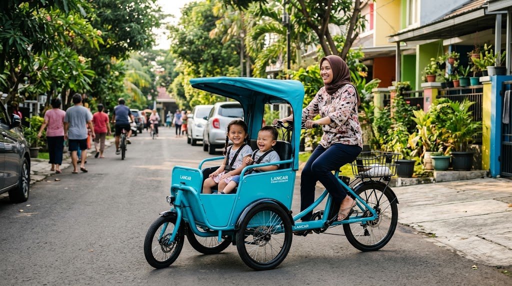 Forget Fancy Strollers: The Electric Baby Rickshaw Is Taking the Neighborhood by Storm